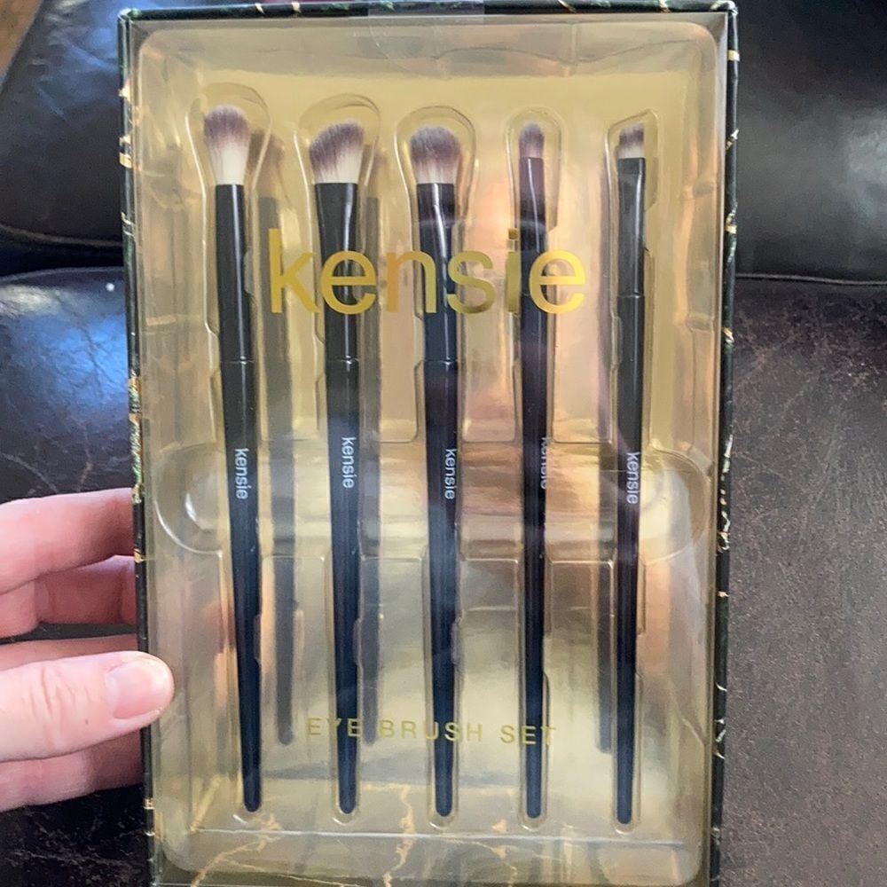 Kensie Eye Brush Set Black